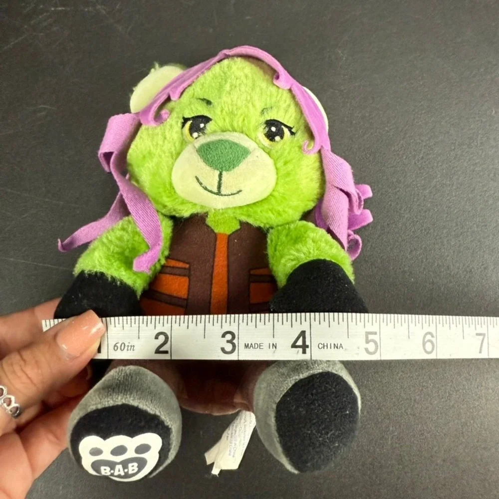 Build A Bear Marvel Mini Guardians‎ Of The Galaxy Gamora Retired